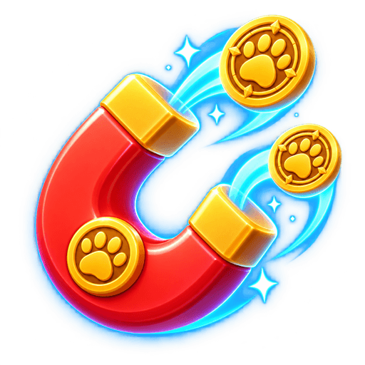Treasure Magnet power-up