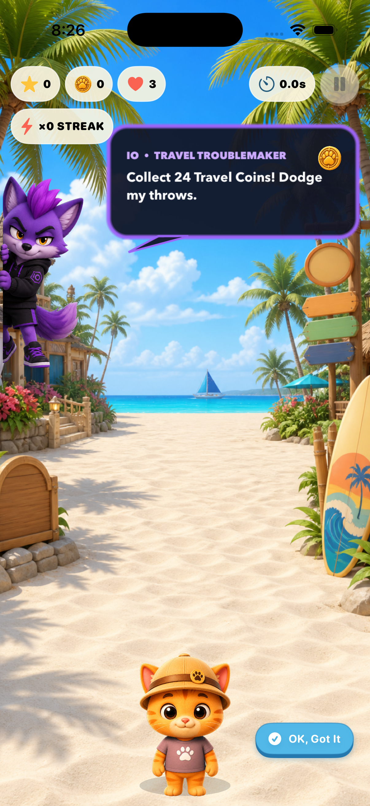 BuddyPort mission briefing on a tropical beach in the Philippines